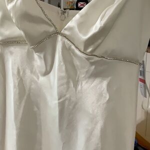 MOrgan & Co White Mini Dress